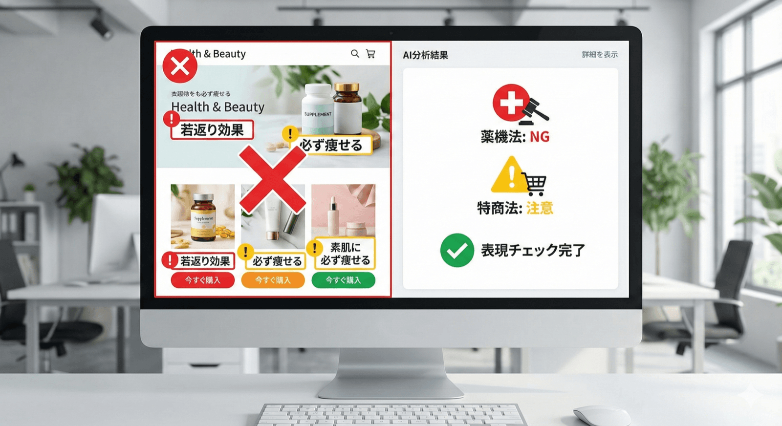 Web広告の法務AI化|薬機法・特商法チェックを効率化する戦略