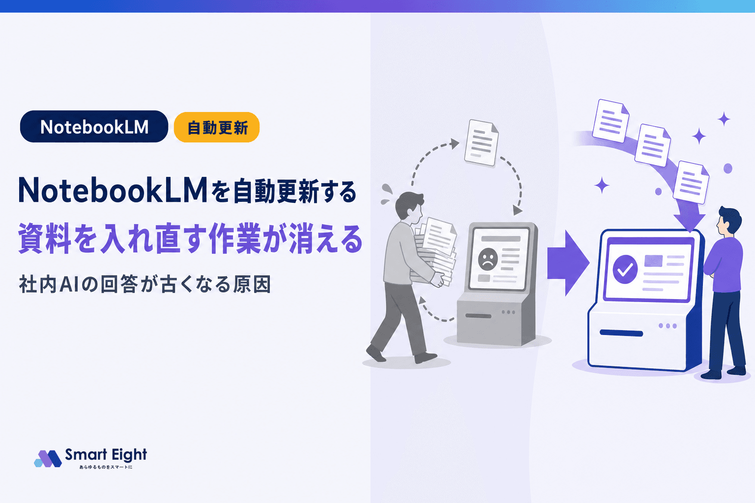 NotebookLMを自動更新する方法|資料を入れ直す作業が消える3手順